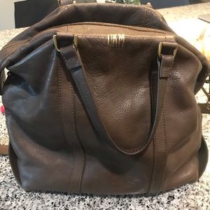 Madewell Bowling Bag- taupe-